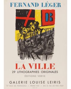 Fernand Léger, "La Ville - 29 Lithographies Originales", 1959 - pic 1