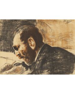 Leon Wyczółkowski, Portret Feliksa Jasieńskiego ("Mangghi"), 1 ćw. XX w. - pic 1