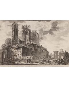 Giovanni Battista Piranesi, Fontana dell'Acqua Giulia te Rome z cyklu 