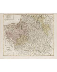 Johannes Walch, Mapa Polski ("Polen nach seiner ersten and letzten, oder gaenzlichen Theilung"), 1796 - pic 1