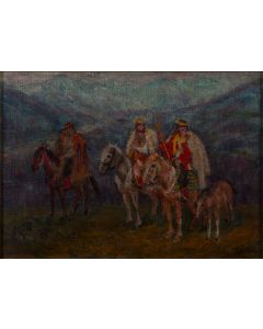 Fryderyk Pautsch, Huculska młoda para, XX w. - pic 1