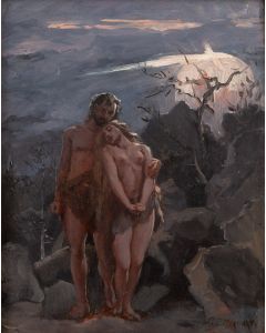 Paweł Merwart, Adam i Ewa, 2 poł. XIX w. - pic 1