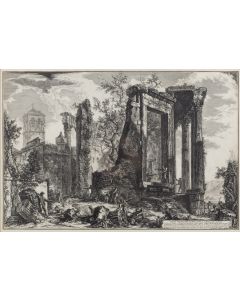 Giovanni Battista Piranesi, Tempio della Sibilla in Tivoli, 1761 - pic 1