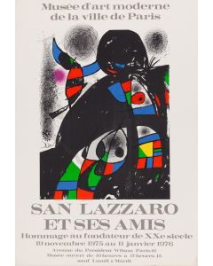 Joan Miro, "San Lazzaro et ses Amis", 1975 - pic 1