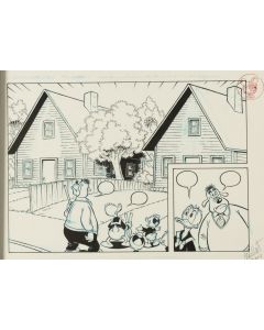 Jose Maria Millet Lopez, Kaczor Donald, ilustracja komiksowa, 2008 - pic 1