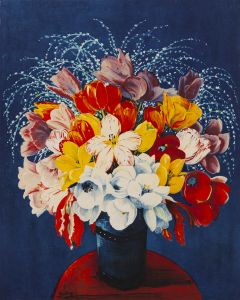 Mojżesz (Moise) Kisling, Kwiaty w wazonie, 1 poł. XX w. - pic 1