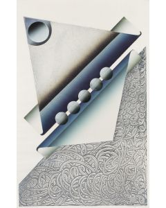 Tadeusz Łapiński, "Rolling diamond", 1973 - pic 1