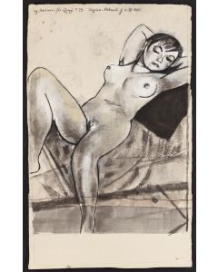 Zbigniew Makowski, "Według: Beckmann fur Quappi F 29", 1985 - pic 1