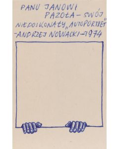 Andrzej Nowacki, "Autoportret", 1974 - pic 1