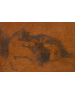 Alfons Karpiński, Śpiące koty, XX w. - pic 1