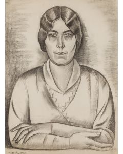 Henryk Berlewi, Portret kobiety, 1930 - pic 1