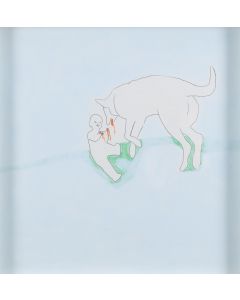 Iza Tarasewicz, Bez tytułu (Dziecko i pies 2), 2007/2008 - pic 1