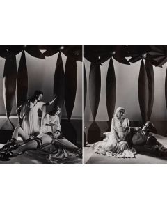 Edward Hartwig Franciszek Myszkowski, Zestaw dwóch fotografii ze spektaklu "Achilles i Panny" , 1956 - pic 1