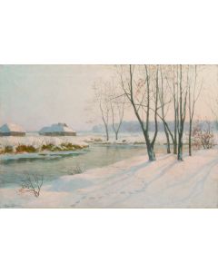 Emil Lindemann, "Dzień zimowy", przed/lub 1916 - pic 1
