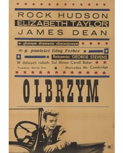 Maciej Hibner, Plakat filmowy "Olbrzym", reż. George Stevens, 1965 - pic 1