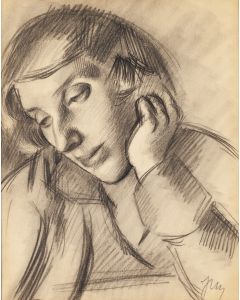 Jacek Mierzejewski, "Portret żony" (Melancholia), 1914 - pic 1
