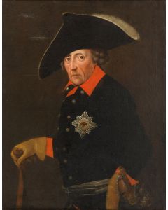 Autor nierozpoznany (XVIII w.), Portret Fryderyka Wielkiego - pic 1