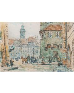 Tadeusz Cieślewski (ojciec), Stare Miasto w Warszawie, 1 poł. XX w. - pic 1