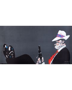 Waldemar Świerzy, Mężczyzna z papierosem - pic 1