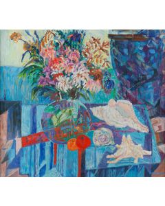 Jan Szancenbach, "Kwiaty i muszle", 1988 - pic 1