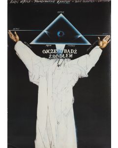 Andrzej Pągowski, Plakat do spektaklu "Promieniowanie ojcostwa", 1983 - pic 1