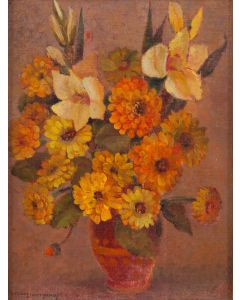 Czesław Wdowiszewski, Kwiaty w wazonie, 1968 - pic 1