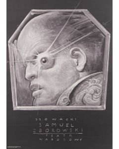 Franciszek Starowieyski, Plakat do sztuki "Samuel Zborowski", Słowacki Teatr Narodowy, 1980 - pic 1