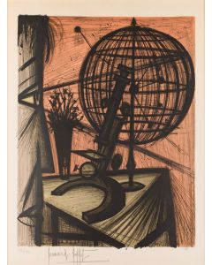 Bernard Buffet, "Le microscope", 1969 - pic 1
