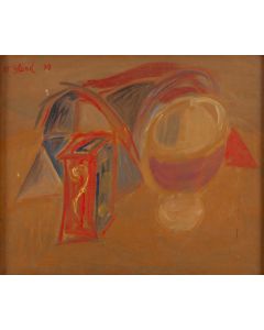 Maurice Blond, Martwa natura z kielichem, 1970 - pic 1