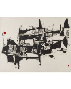 Stanisław Wójtowicz, "Pejzaż włoski", 1958 - pic 1