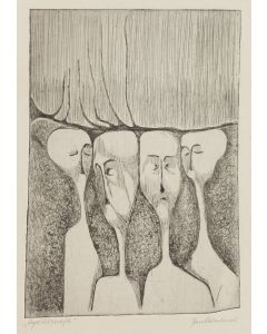 Jan Kotarbiński, "Cywilizacja" (Cztery twarze), 2 poł. XX w. - pic 1