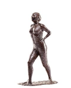 Edgar Degas, "Tancerka w spoczynku, ręce za plecami, prawa noga do przodu" ("Danseuse au repos, les mains sur les reins, la jambe droite en avant"), lata 90. XX w. - pic 1