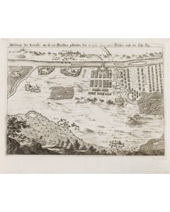 Matthäus Merian, Pierwszy dzień bitwy o Warszawę podczas wojny polsko-szwedzkiej, 28.07.1656, 1743 - pic 1