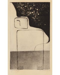 Jan Kotarbiński, "Cywilizacja" (Abstrakcja nocą), 2 poł. XX w. - pic 1