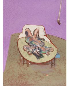 Francis Bacon, "Śpiąca postać" (""Le personnage couché"), 1966 - pic 1