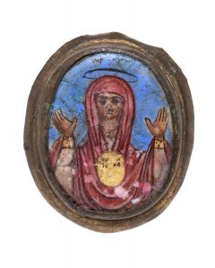 Miniatura - Matka Boska Orantka, XIX/XX w. - pic 1