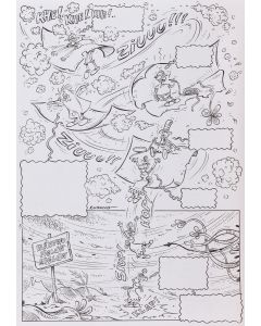 Artur Ruducha, “…To rozśmiesza, to porusza… Czar komiksów Tadeusza!”, plansza nr 24, 2018 - pic 1