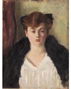 Irena Weissowa (Aneri), "Ruda z futrem", 1920 - pic 1